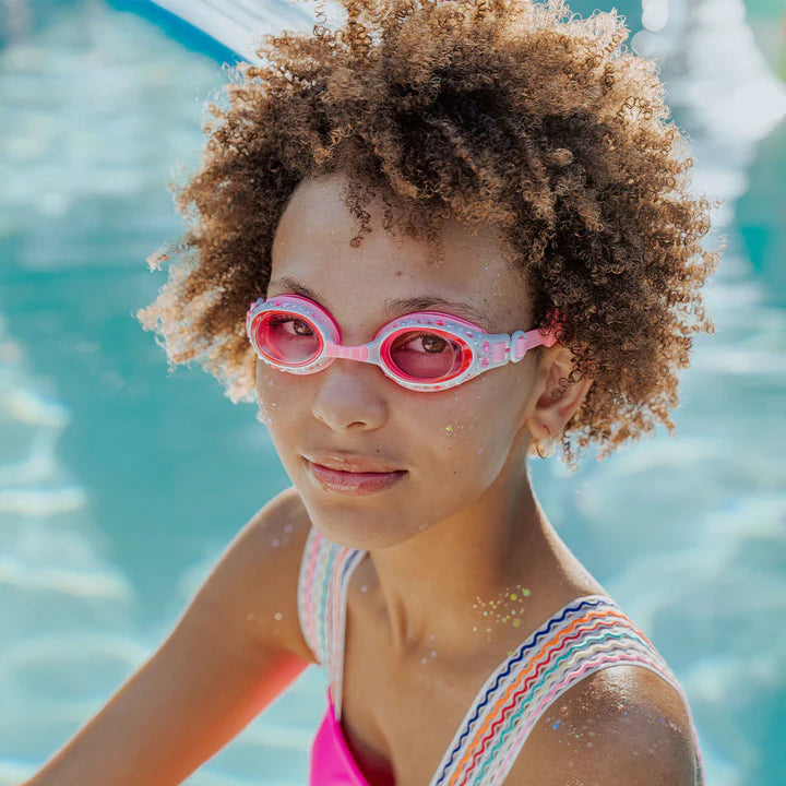 Bows And Pearls Youth Swim Goggles