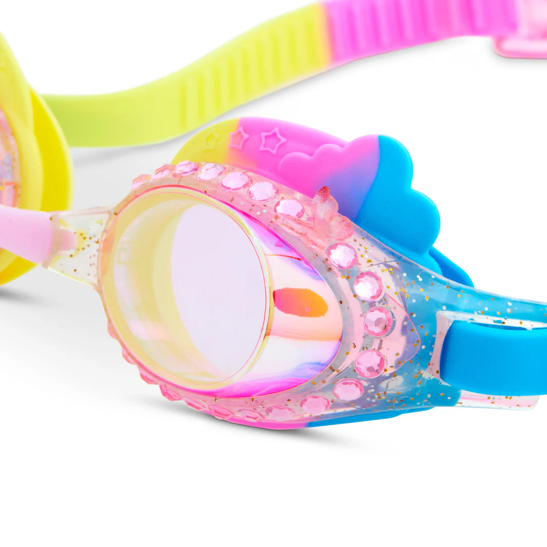Colorful Clouds Swim Goggles