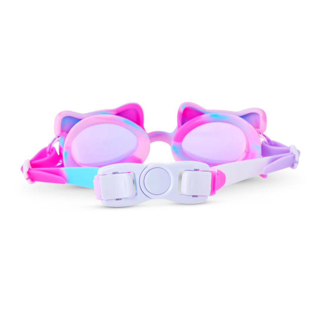 Tie-Dye Tabby Purrberry Swim Goggles