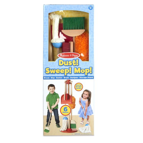 Let's Play House! Dust, Sweep and Mop