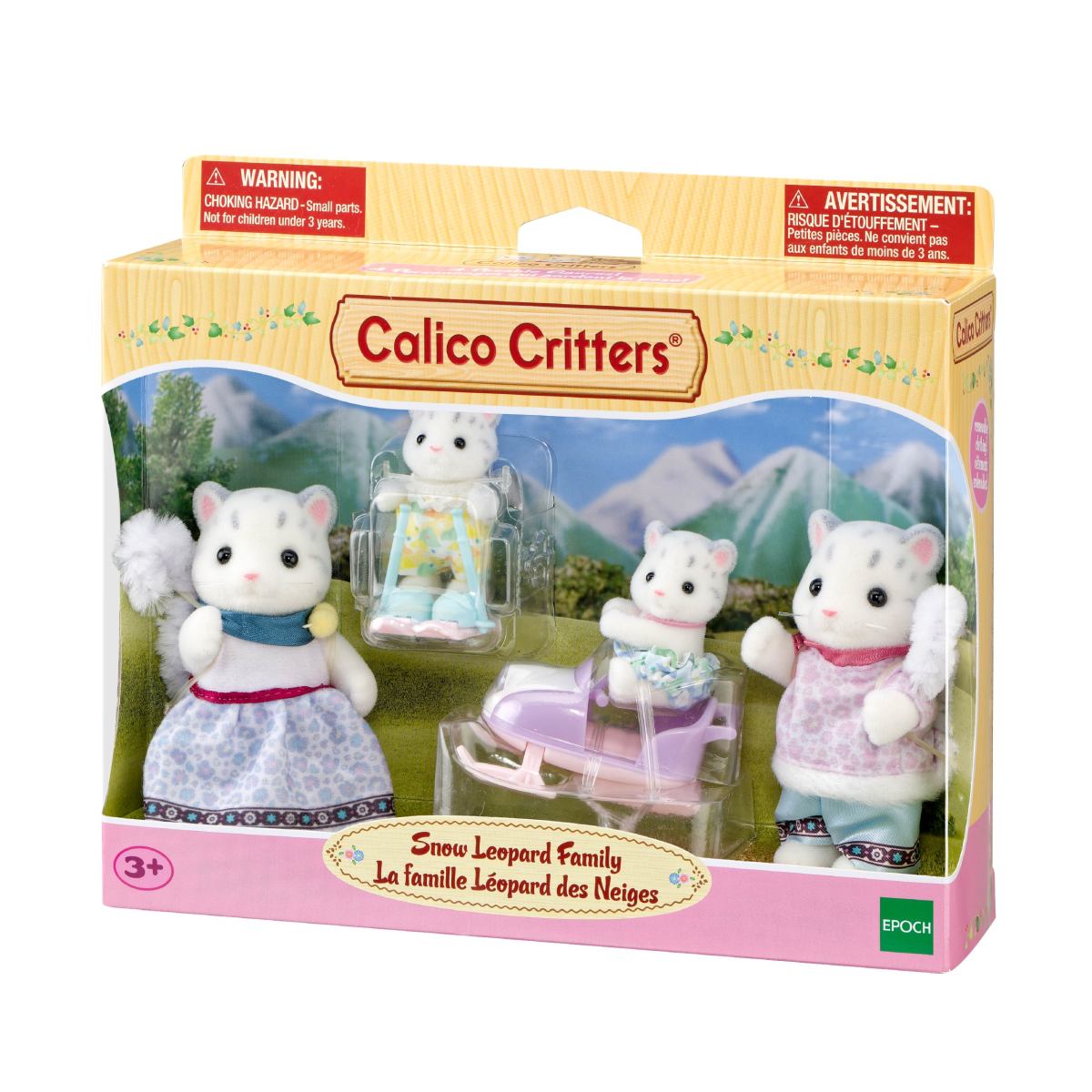 Snow Leopard Family Calico Critters