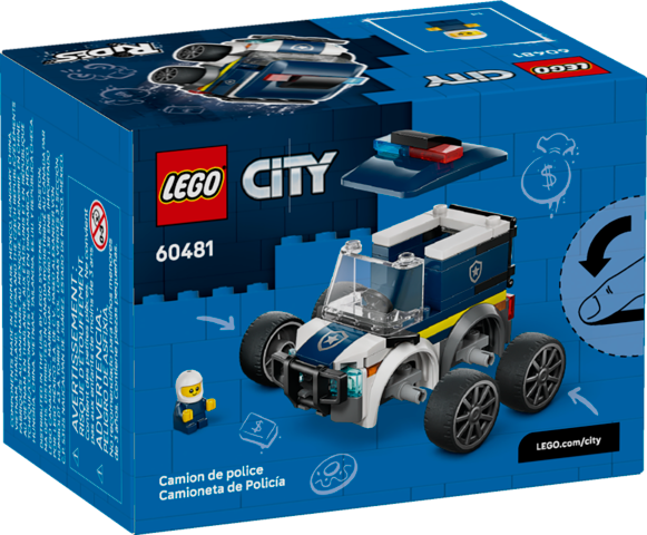 LEGO® City Rides Police Truck