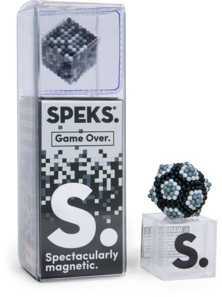 Speks Retrospective 512 Game Over Gray Pixel