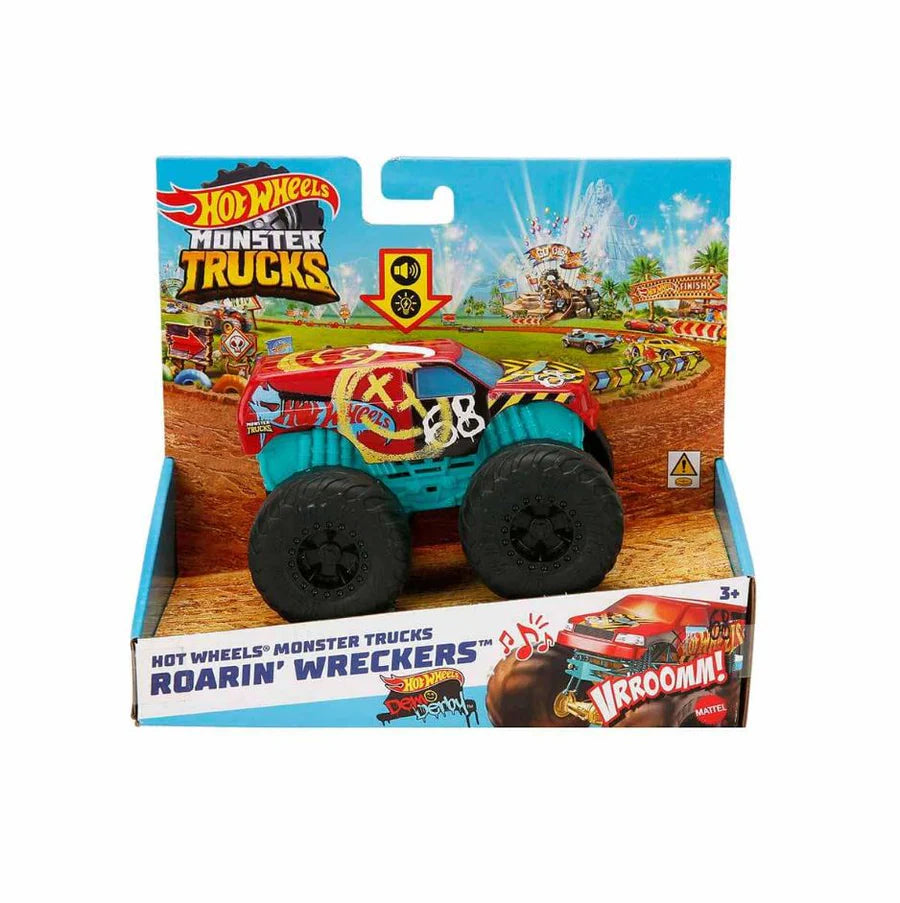Hot Wheels Monster Trucks Roarin' Wreckers™  (sold individually)