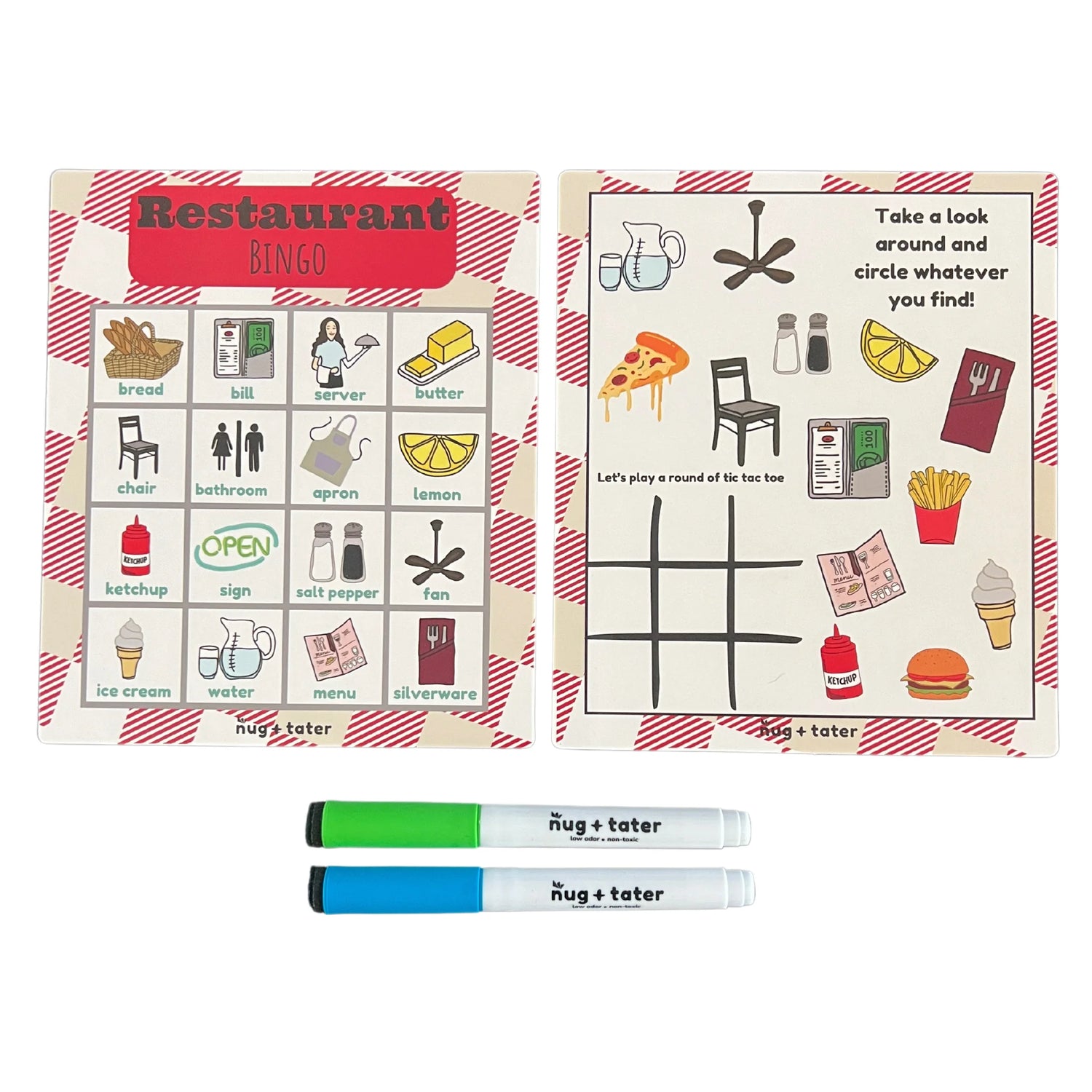 Restaurant Bingo I Spy