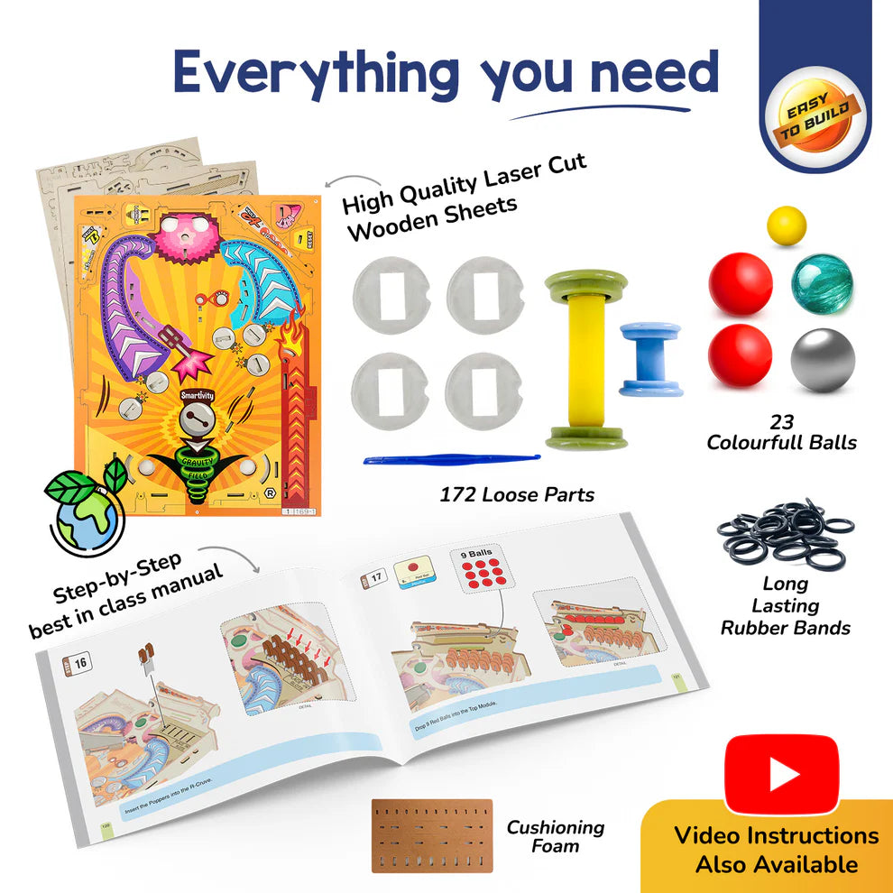 Mini Pinball Stem Building Kit