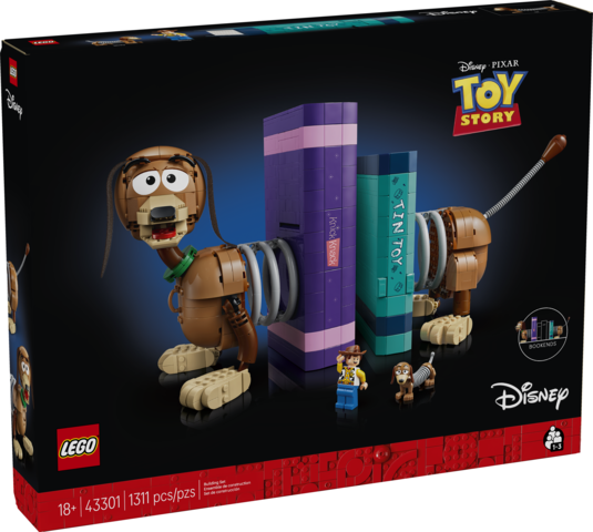 LEGO® Disney and Pixar Toy Story Slinky Dog Bookends