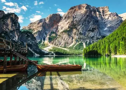 1000 pc Pragser Wildsee South Tyrol Italy Puzzle