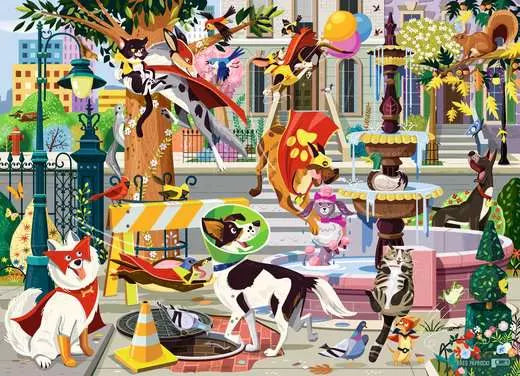 60 pc Super Dogs To The Rescue Puzzle