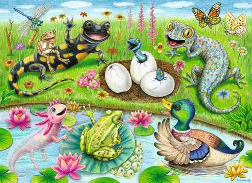 60 pc Hello Hatchlings Puzzle