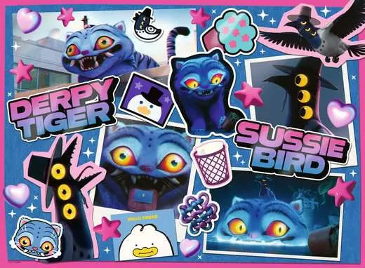 300 pc Derpy & Sussie KPop Demon Hunters Puzzle