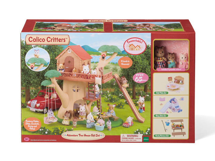Calico Critters Adventure Tree House Gift Set