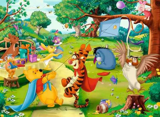 100 pc Pooh To The Rescue Puzzle