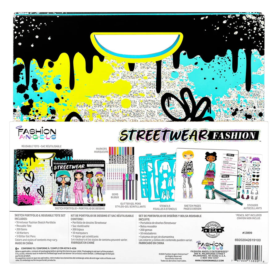 Streetwear Fashion Portfolio Tote