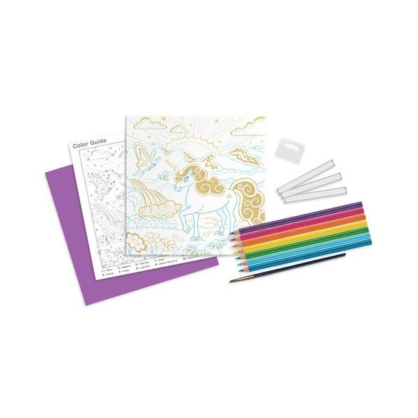 Paint By Number Unicorn Foil Fun