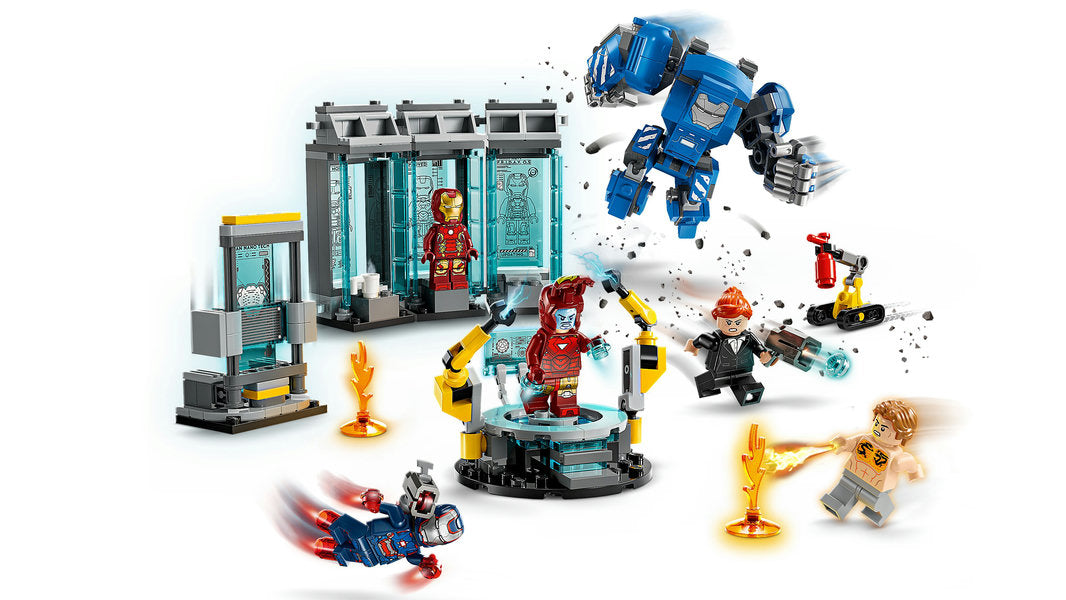 LEGO® Marvel  Iron Man’s Laboratory: Hall of Armor