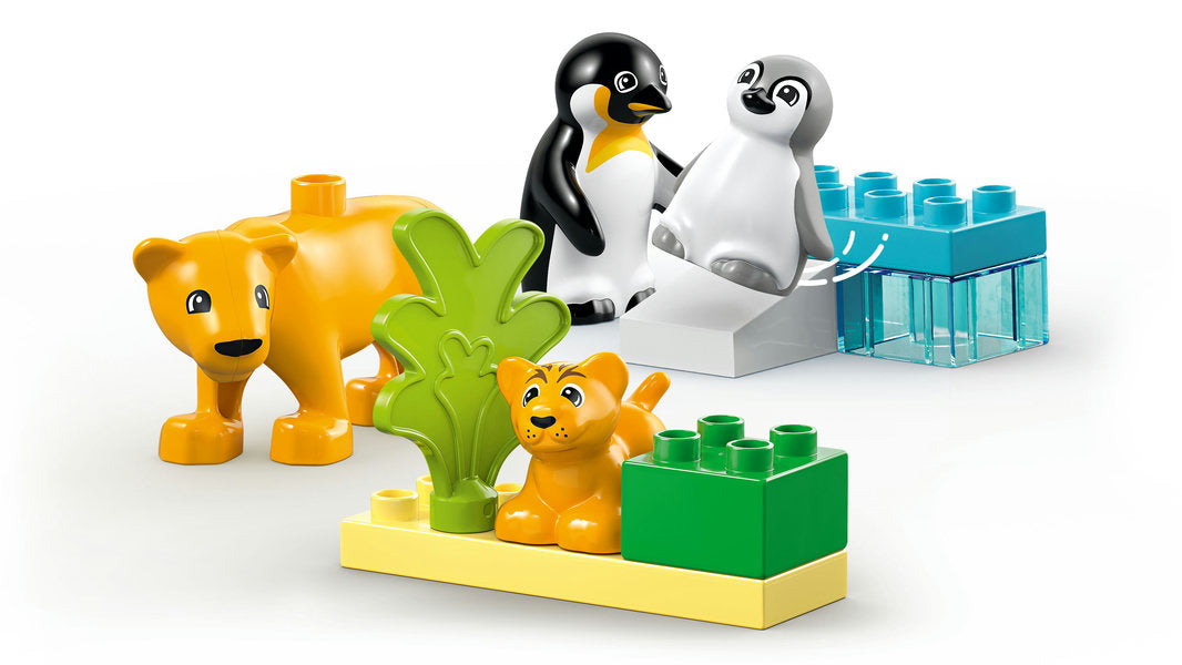 LEGO® DUPLO® Wild Animal Families: Penguins & Lions