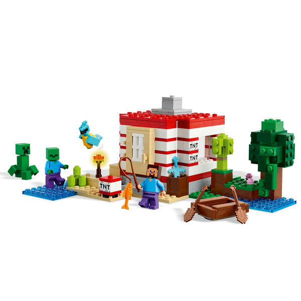 LEGO® Minecraft® TNT Jungle House