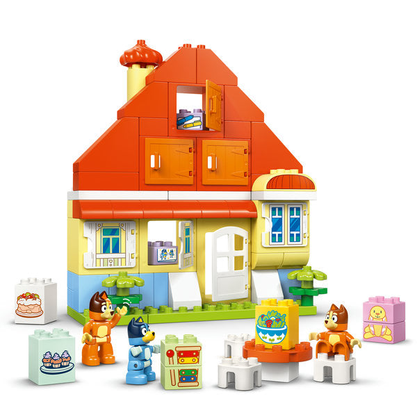 LEGO® DUPLO® Bluey’s Family House with Memory Game