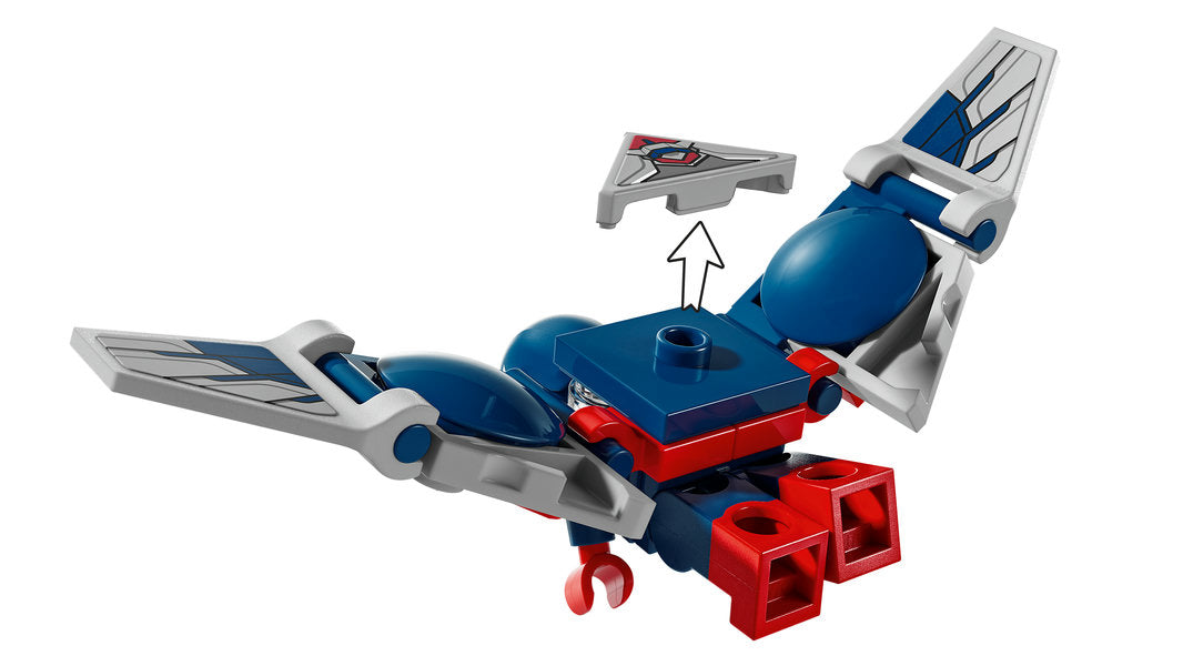 LEGO® Marvel Captain America vs. Red Hulk Battle