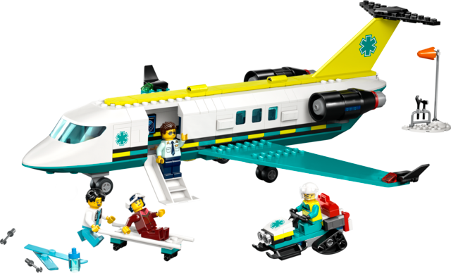 LEGO® City Emergency Air Ambulance Plane