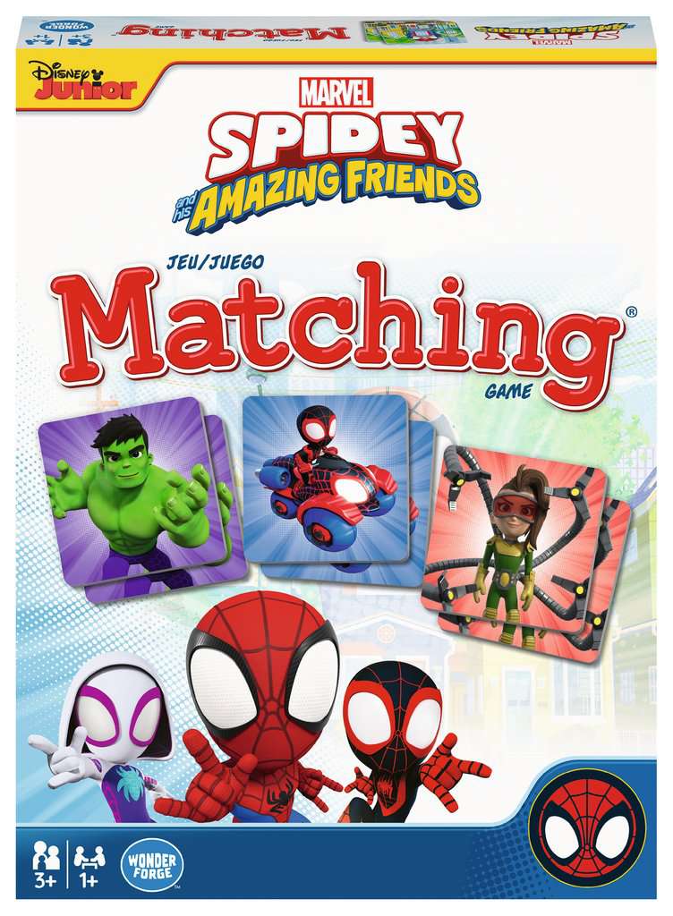 Spidey And Friends Matching Game