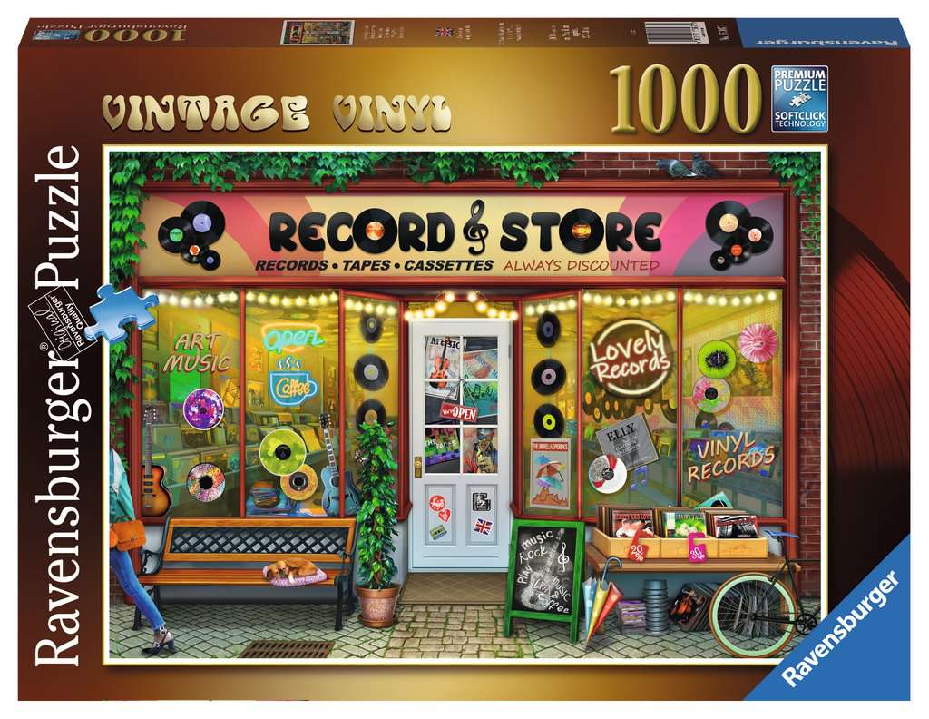 1000 pc Vintage Vinyl Puzzle