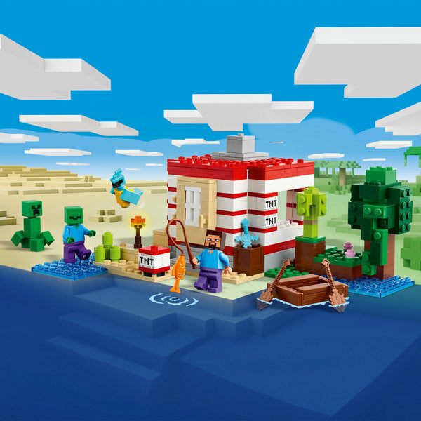 LEGO® Minecraft® TNT Jungle House