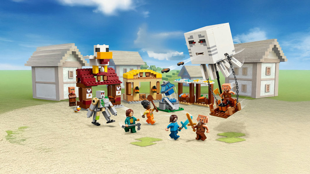 LEGO® Minecraft® Ghast Balloon Village Attack
