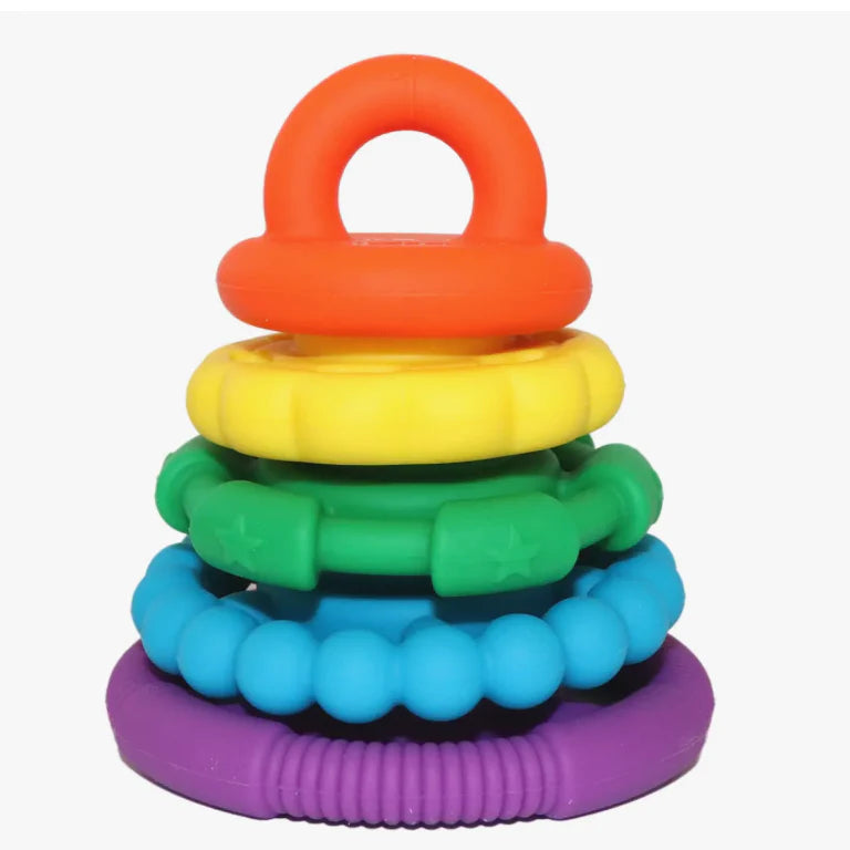 Rainbow Stacker Silicone Teether Jellystone