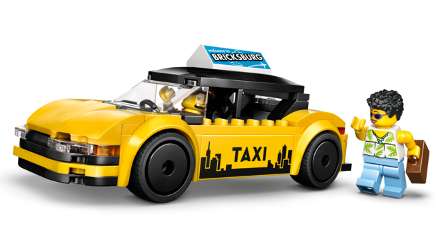 LEGO® City Yellow Taxi