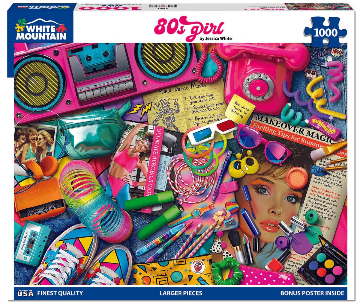 1000 pc 80s Girl Puzzle