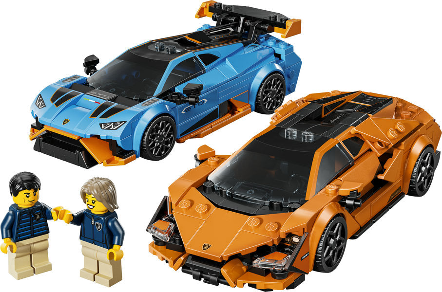 LEGO® Speed Champions Lamborghini Revuelto & Huracán STO