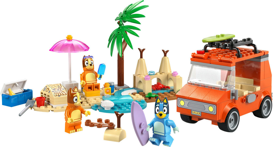 LEGO®  Blueys Beach & Family Car Trip