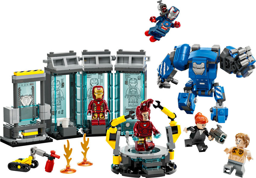 LEGO® Marvel  Iron Man’s Laboratory: Hall of Armor