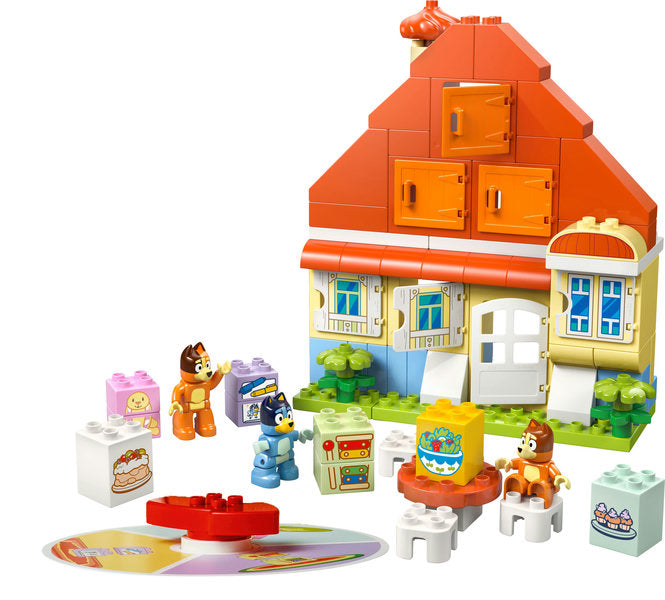 LEGO® DUPLO® Bluey’s Family House with Memory Game
