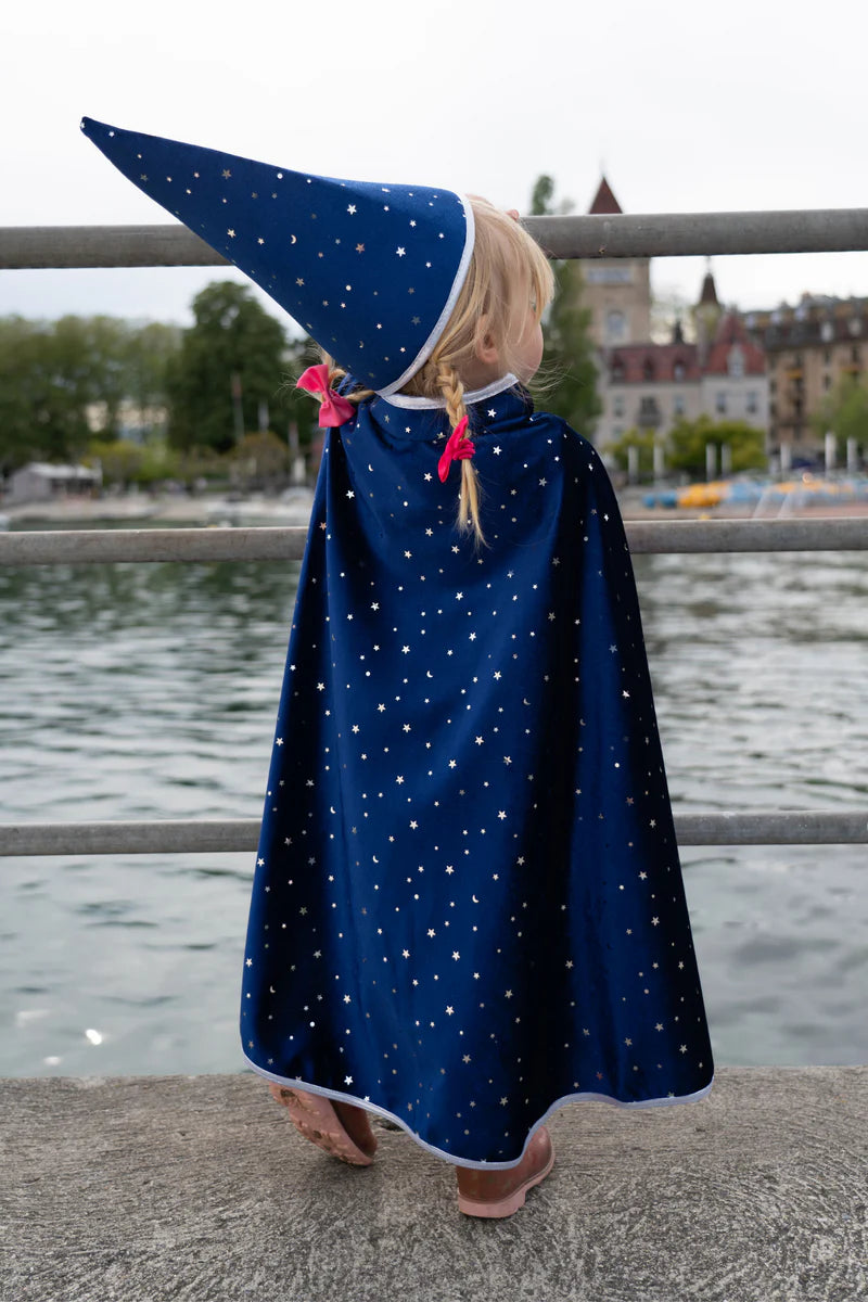 Sparkle Wizard Cape Hat Size 4/6