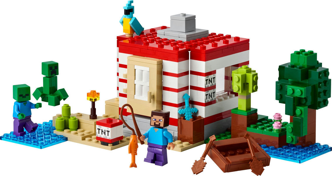 LEGO® Minecraft® TNT Jungle House
