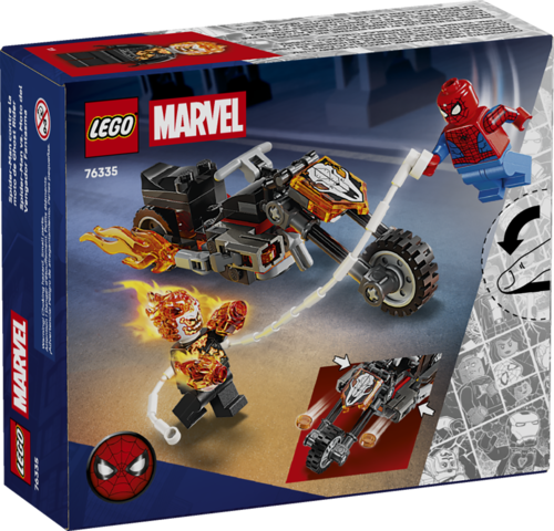LEGO® Marvel Spider-Man vs. Ghost Rider Motorcycle