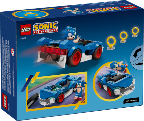 LEGO® Sonic the Hedgehog™ Sonic: Speedster Lightning