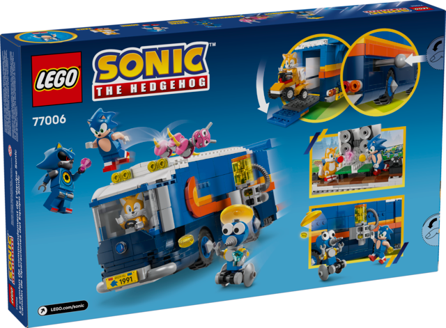 LEGO® Sonic the Hedgehog™ Team Sonic Command Truck