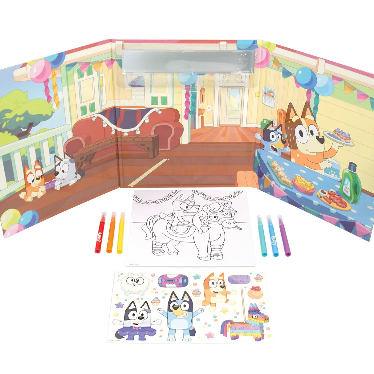 Bluey Sticker and Activity Playset