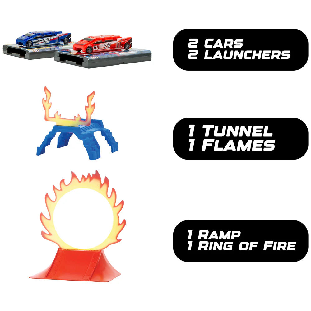Flat 2 Fast Stunt 2 Pack Playset