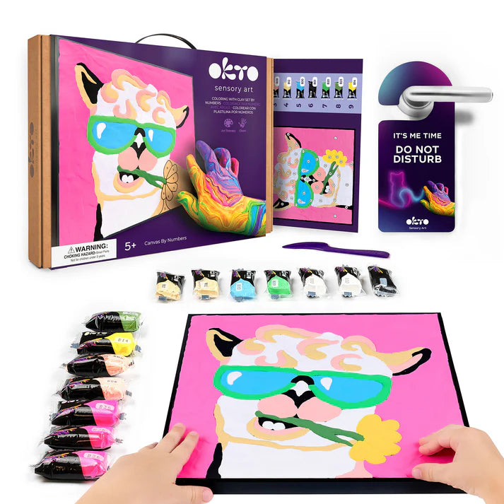 Okro Lama Clay By Numbers