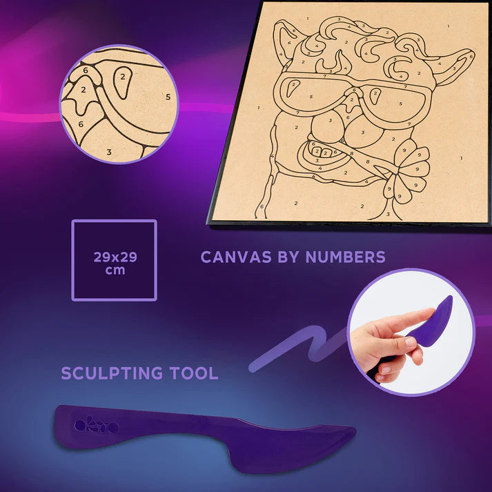 Okro Lama Clay By Numbers