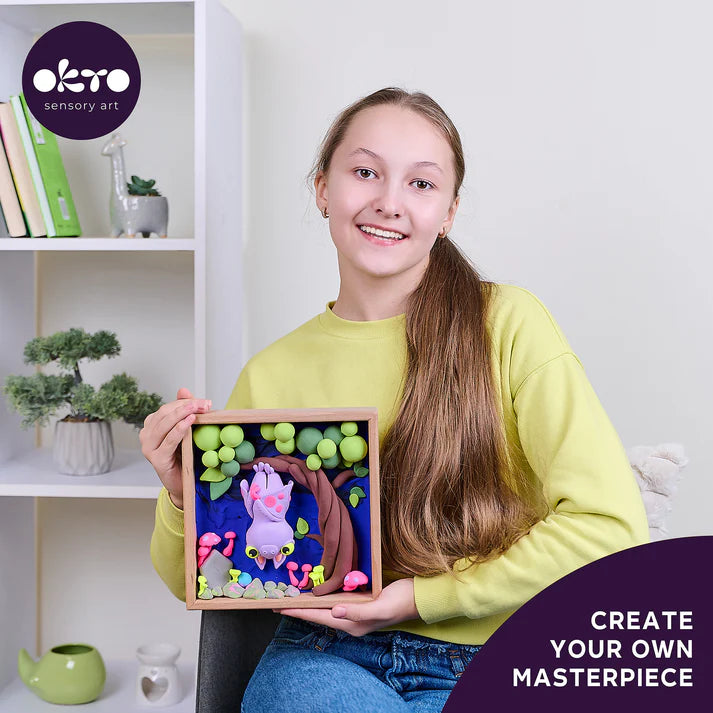 Okro Wood & Craft Diy Little Worlds Bat