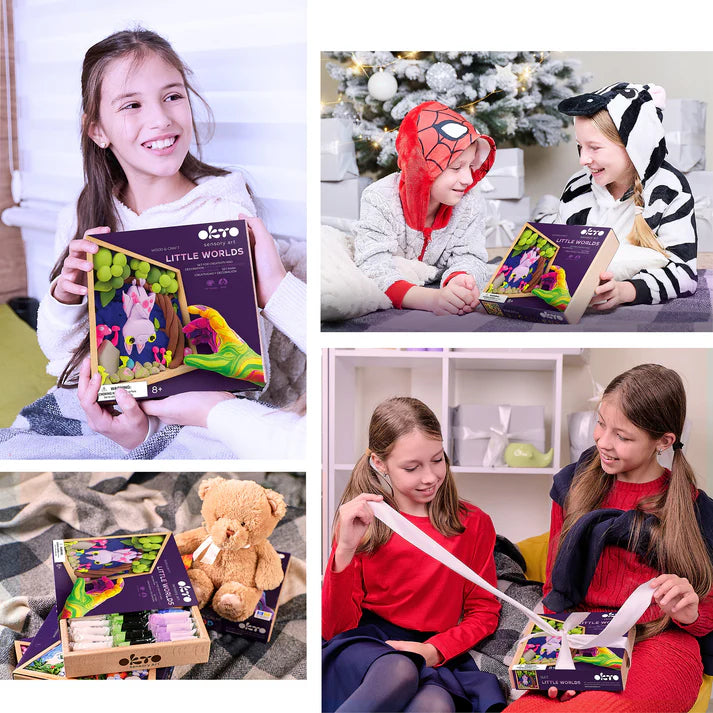 Okro Wood & Craft Diy Little Worlds Bat