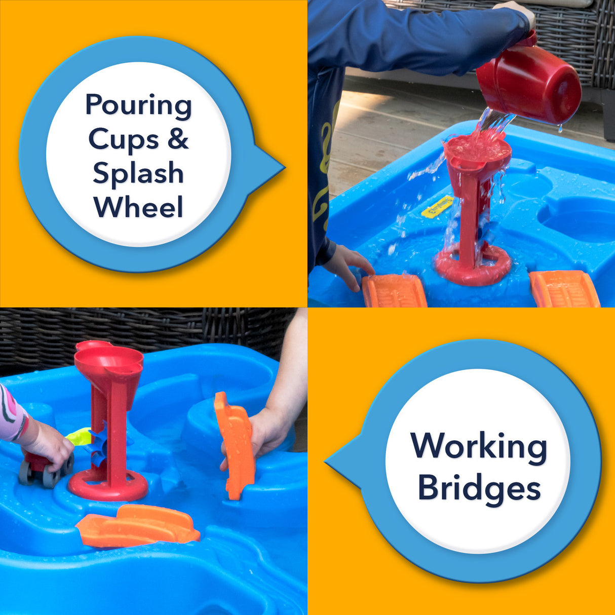 Big River And Roads Water Play Table