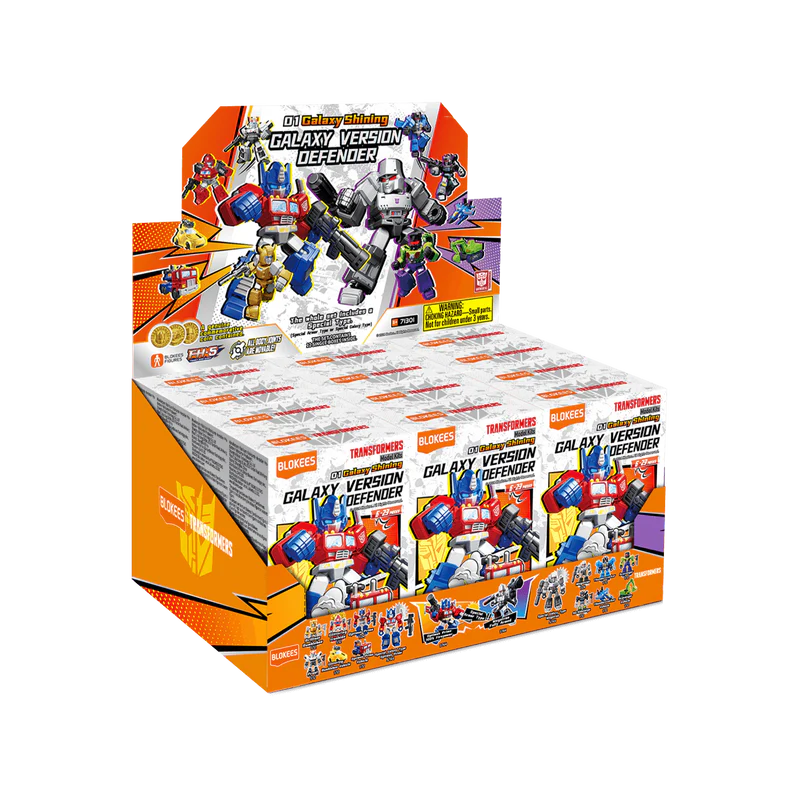 Blokees Transformers Defender Version 1`(sold individually)