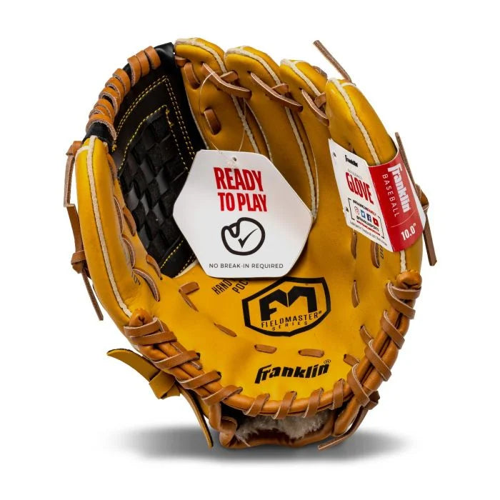 10.0" Fieldmaster Baseball Fielding Glove (for Right Handed Throw)